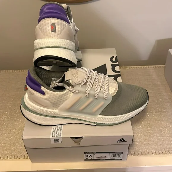 adidas | Shoes | Adidas Xplrboost Aluminum Purple Rush  display picture 1
